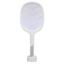 ASONIC AS-A25, Beyaz-Gri, 3000V, Raket Tipi, UV Mor Işıklı, 1200mAh, Bataryalı, Şarj Edilebilir, Sinek Öldürücü