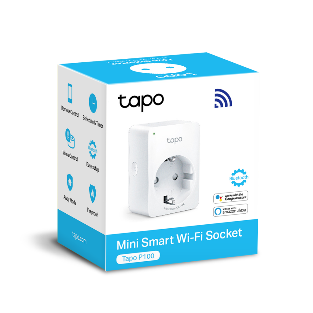 TP-LINK Tapo P100 Wi-Fi Mini Akıllı Priz (Tekli)