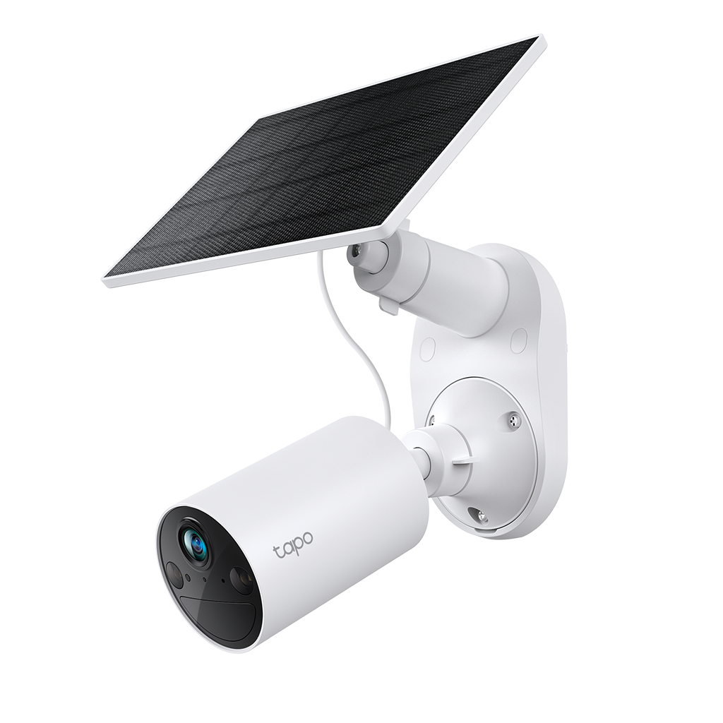 TP-LINK Tapo C410 KIT, 3,0Mpix, Dış Mekan, IP65, WiFi, 9Mt. Renkli Gece Görüşü, İki Yönlü Ses, Güneş Enerjili Güvenlik Kamerası Kiti