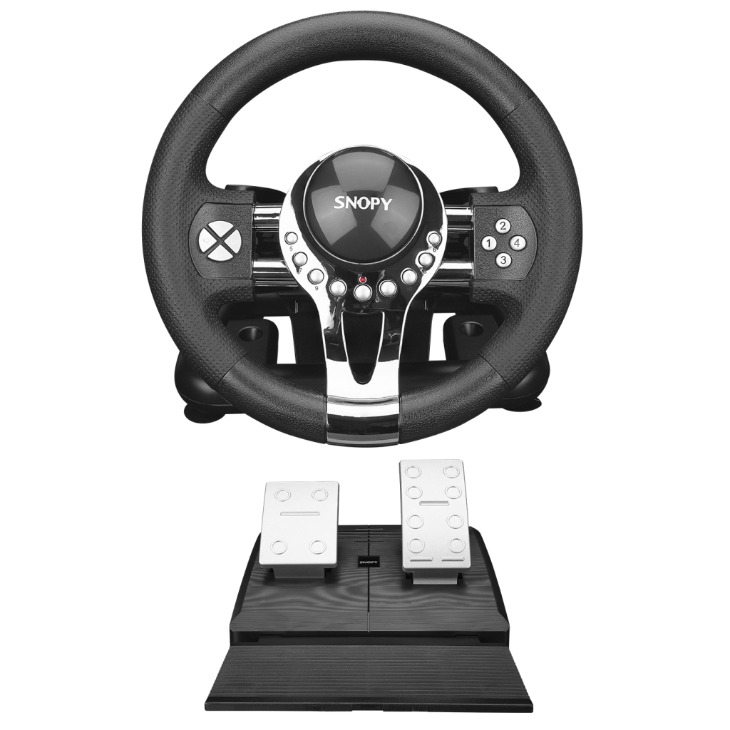 SNOPY V5H PRO, XBOX ONE S/PS4/PS3/PC/SWITCH, Direksiyon, Pedal, Vites, Titreşimli, Metalik Pro, Gaming Oyuncu Direksiyonu
