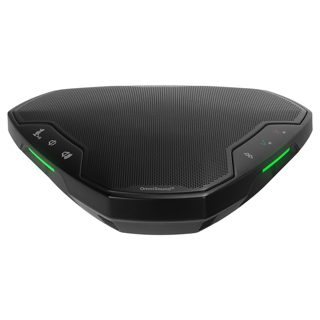 KONFTEL EGO, Siyah, 1000mAh Batarya, BT/USB/AUX/LED, Masaüstü, Mikrofon, Hoparlör