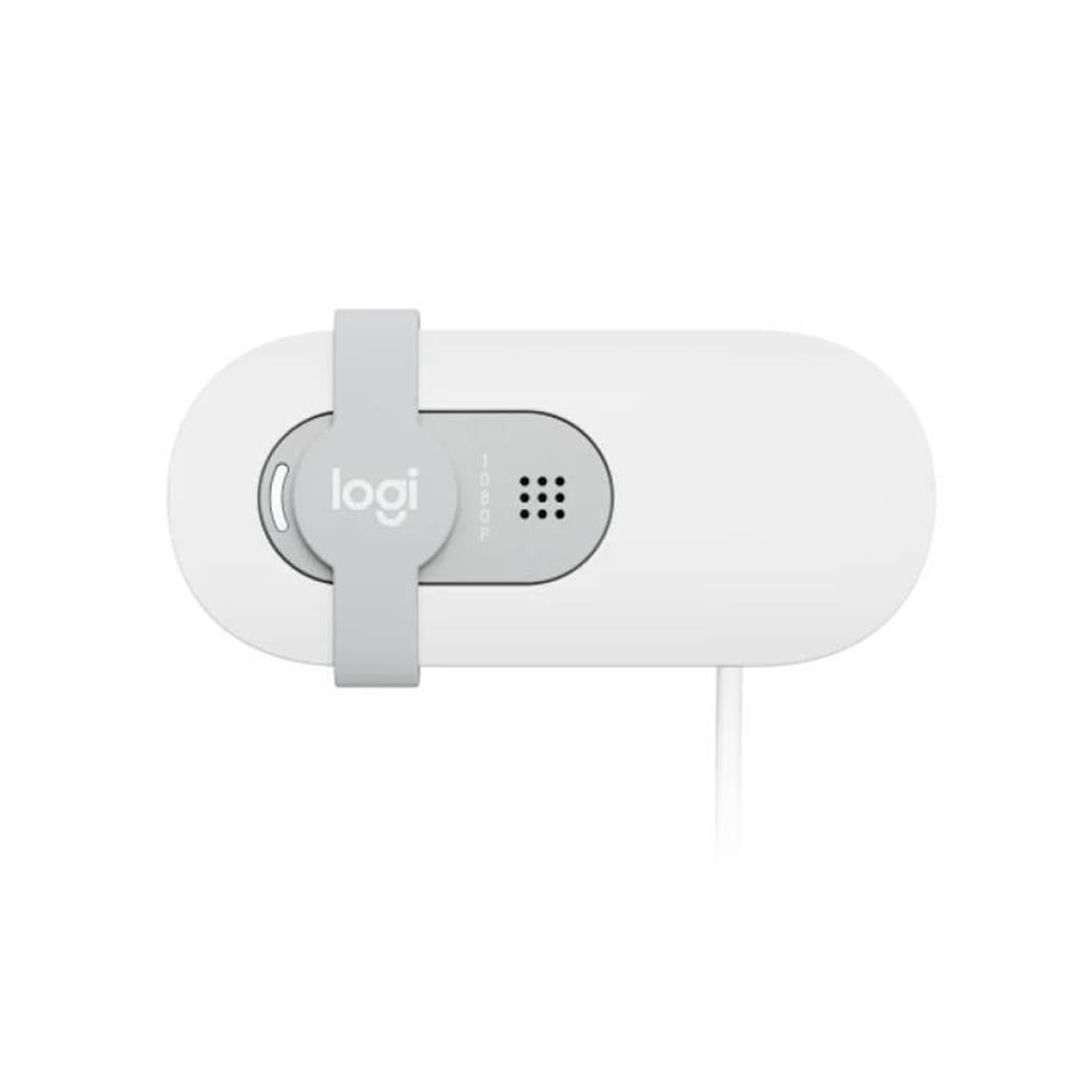 LOGITECH  960-001617, BRIO 100 WCM V-U0072, Full HD, Dahili Mikrofonlu, Beyaz Webcam