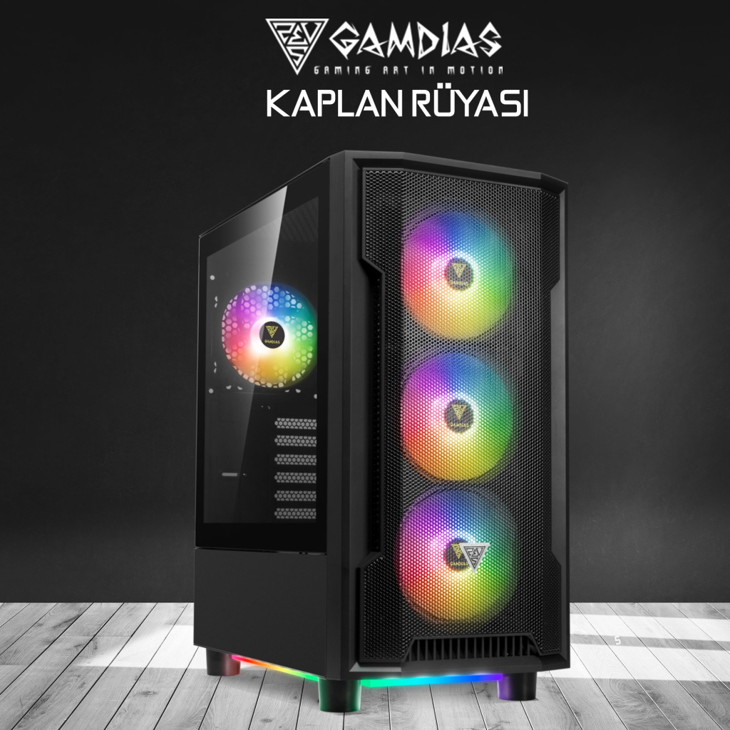 KAPLAN RÜYASI TAVSİYE, i5-13400F, 32Gb Ram DDR5, 1Tb NVMe SSD, 8Gb GDDR5 RX580 Ekran Kartı, 750W Kasa, Free Dos GAMING TAVSİYESİ