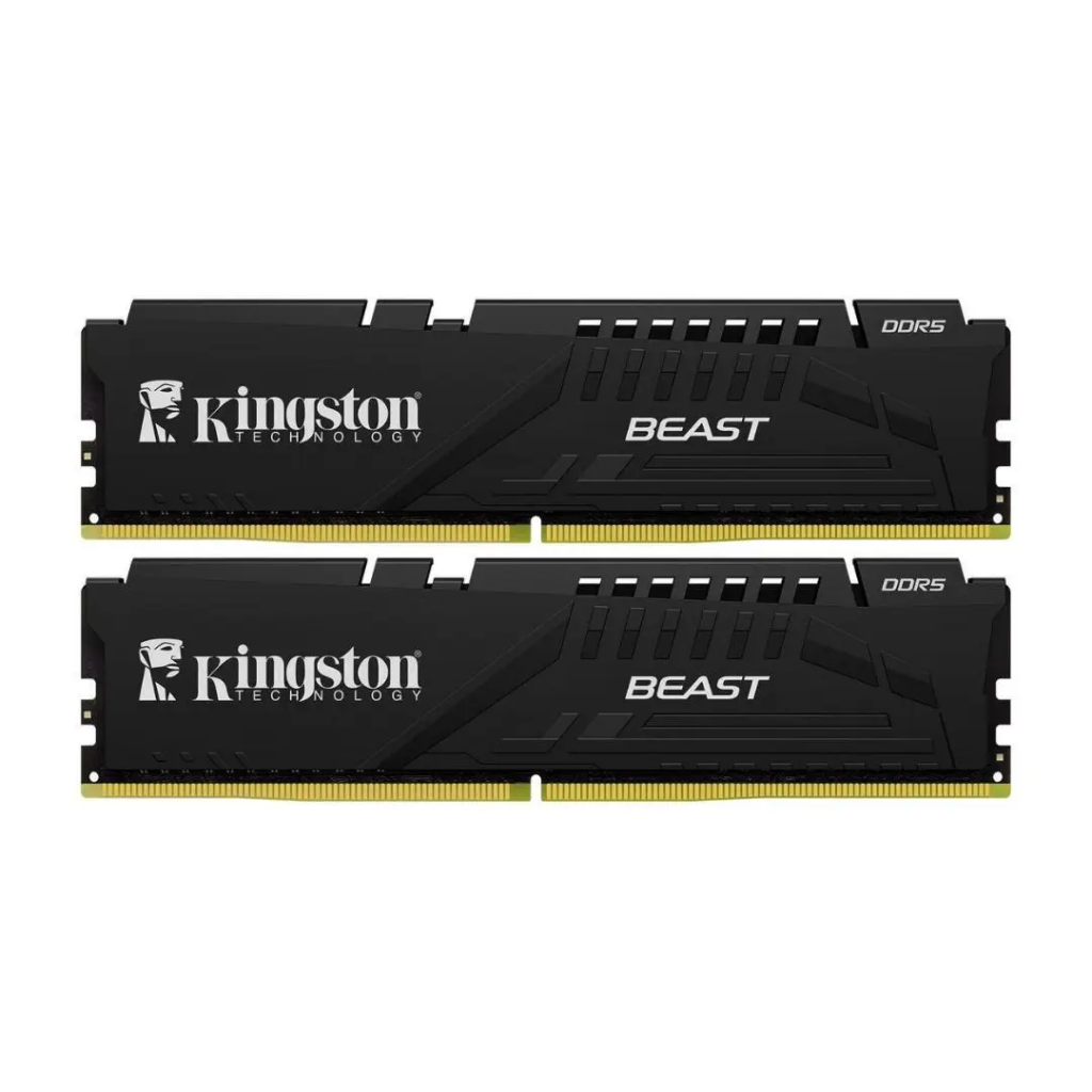 KINGSTON Beast, KF552C36BBEK2-32TR, 32Gb (2x16Gb), 5200Mhz, DDR5, CL36, Desktop Gaming RAM (Soğutuculu)