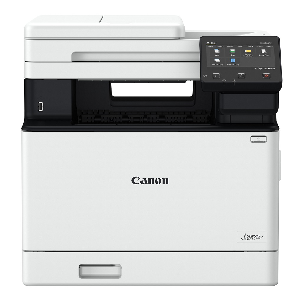 CANON i-SENSYS MF752CDW, Renkli Lazer Yazıcı,  Tarayıcı, Fotokopi, Wifi, Lan, Duplex, ORİJİNAL TONERLİ