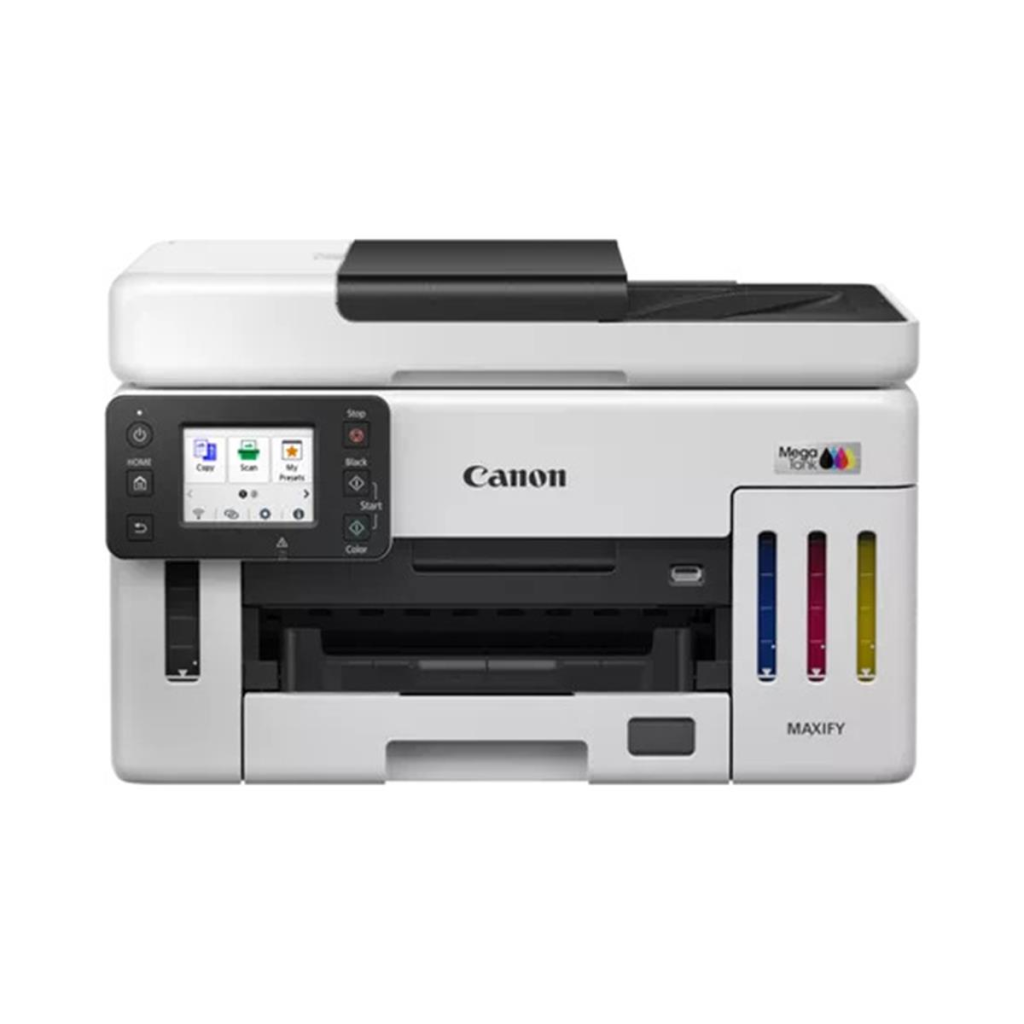 CANON MAXIFY GX6140, Renkli, Mürekkep Mega Tanklı, Yazıcı, Tarayıcı, Wifi, Lan, Duplex, ORİJİNAL MÜREKKEP