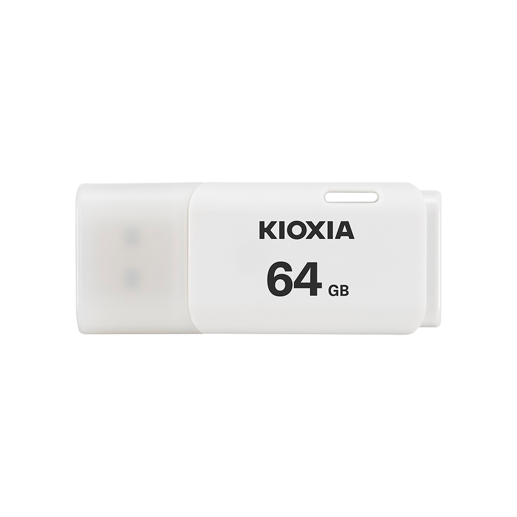 KIOXIA U202W 64GB USB 2.0 TransMemory Flash Disk (Beyaz)