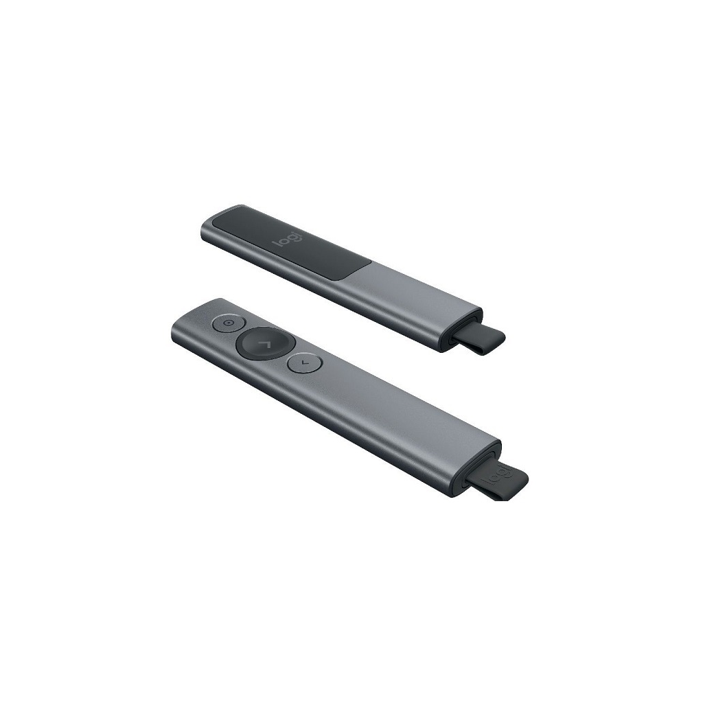 LOGITECH 910-004861, Spotlight Wireless Presenter, Sunum Cihazı (Gri)