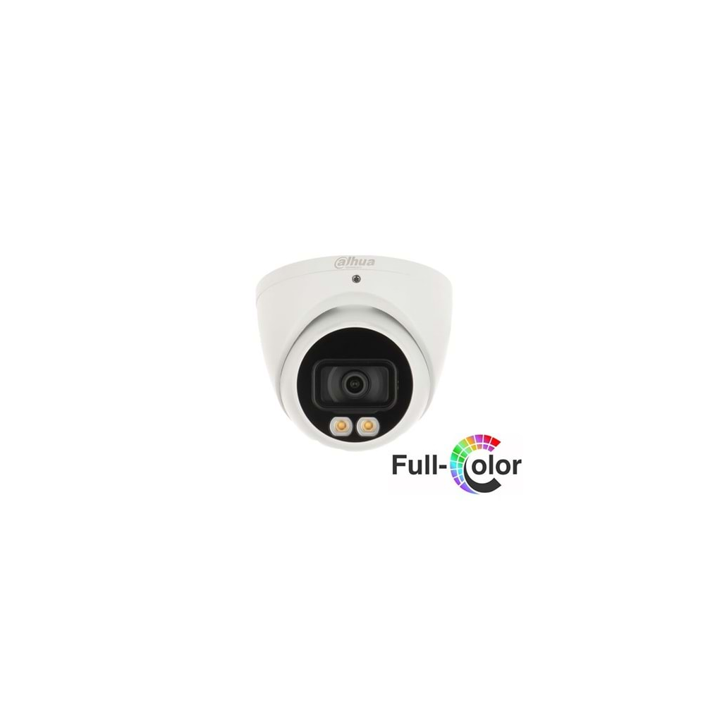 DAHUA HAC-HDW1209TQ-A-LED-0280B, 2Mpix, 2.8mm Lens, 40 Mt Gece Görüşü, Full Color, Dahili Mikrofon, 4 IN 1, Dome Kamera