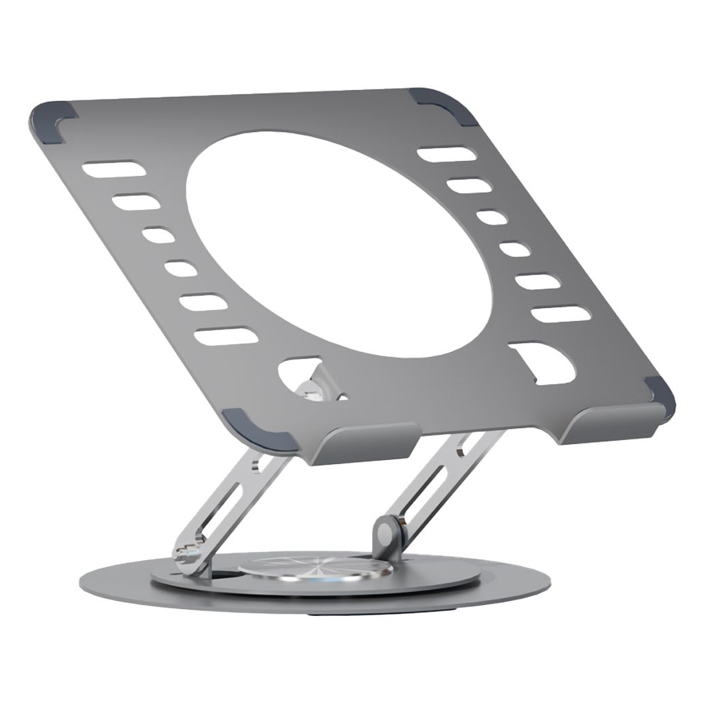 FRISBY FNC-5175ST, 10"-15.6" Taşınabilir,  Katlanır, Notebook Standı, Ayarlanabilir Yükseklik, Alüminyum (Gümüş)