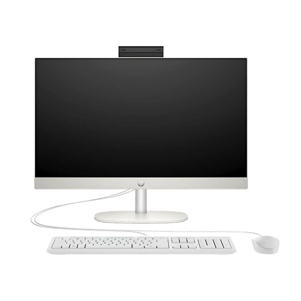 HP B6JC3ES, ProOne 240 G10, i5-1334U, 23,8" FHD Ekran, 8Gb Ram, 512Gb SSD, Paylaşımlı Ekran Kartı, Free Dos All In One PC, BEYAZ (211)