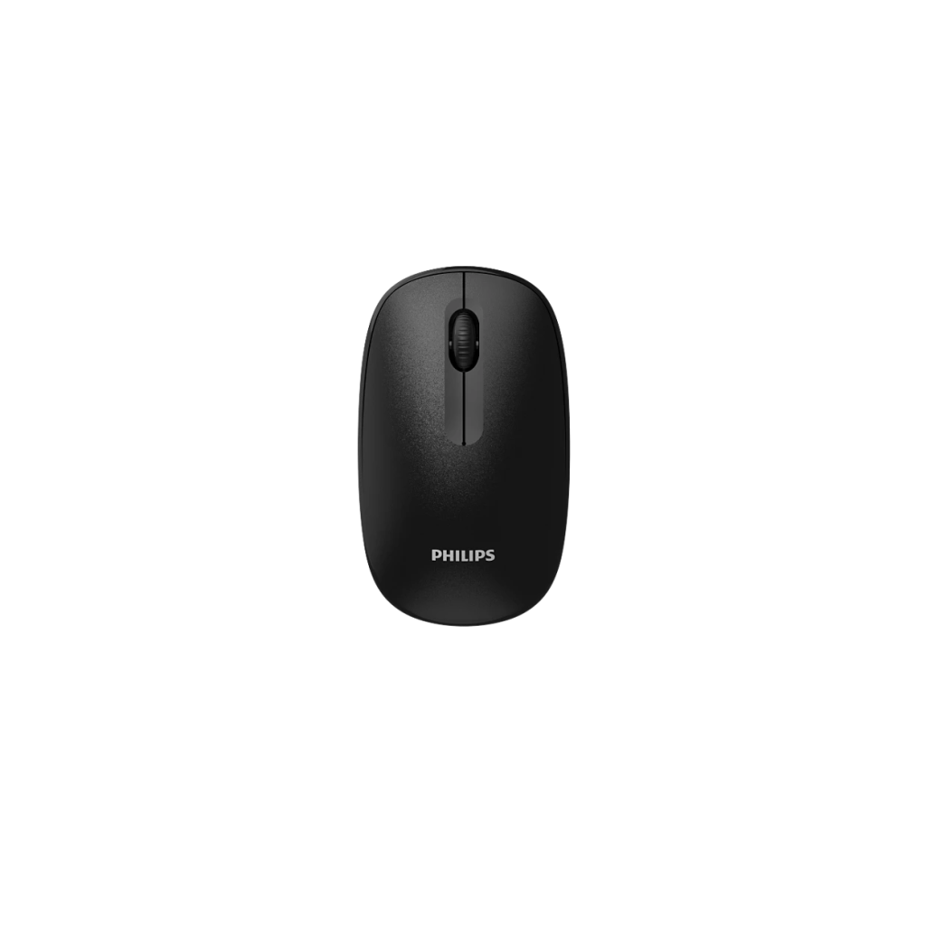 PHILIPS SPK7318B, Siyah, USB Nano 2,4Gh Kablosuz, 1600dpi, Optic, Sessiz Click, 3 Tuşlu, Mouse