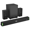 MIKADO MD-SBT35, 160W, 5+1, Masaüstü, BT/AUX/USB/HDMI/OPTICAL, Soundbar, Siyah Kasa, Ev Sinema Sistemi