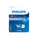 PHILIPS FM16FD05B, 16GB, USB 2.0, Vivid, Okyanus Mavisi, Flash Disk