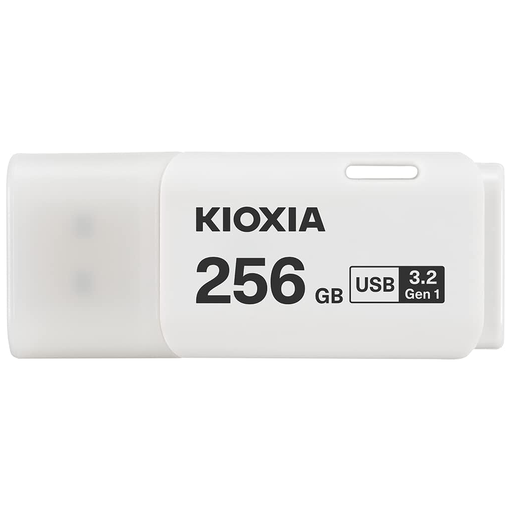 KIOXIA U301W 256GB USB 3.2 Gen1 TransMemory Flash Disk (Beyaz)