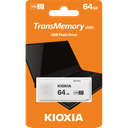 KIOXIA U301W 64GB USB 3.2 Gen1 TransMemory Flash Disk (Beyaz)