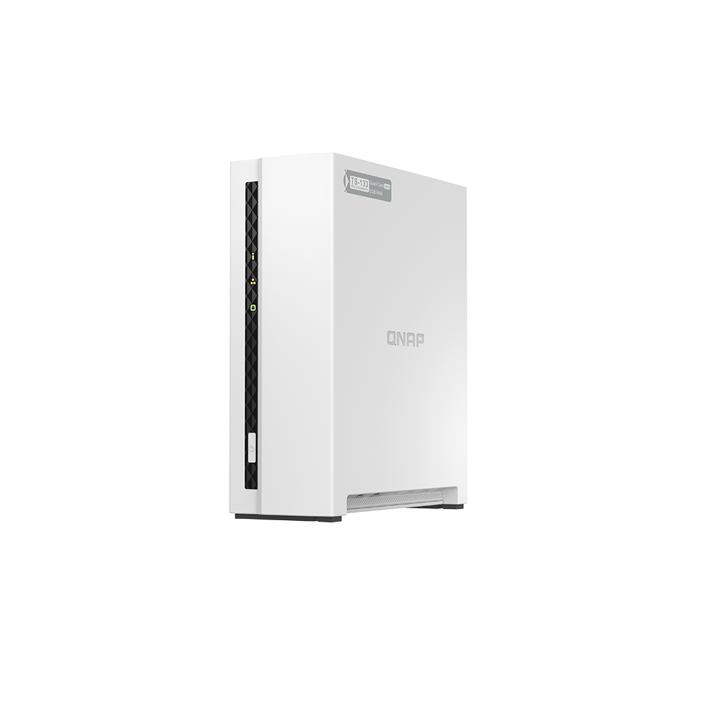 QNAP TurboNAS TS-133-2G, 2Gb Ram, 1xYuvalı, Tower NAS