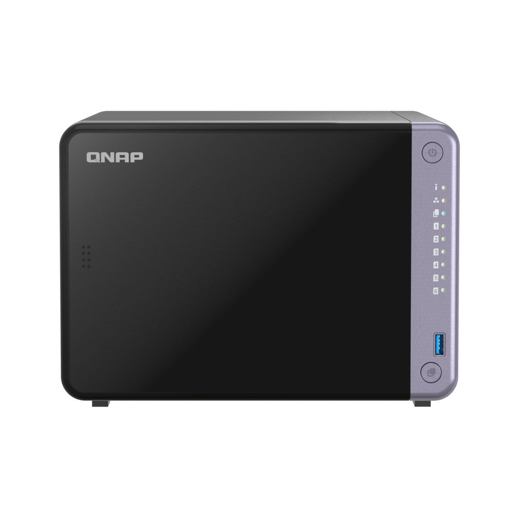 QNAP TurboNAS TS-632X 4Gb Ram 6xYuvalı Tower NAS