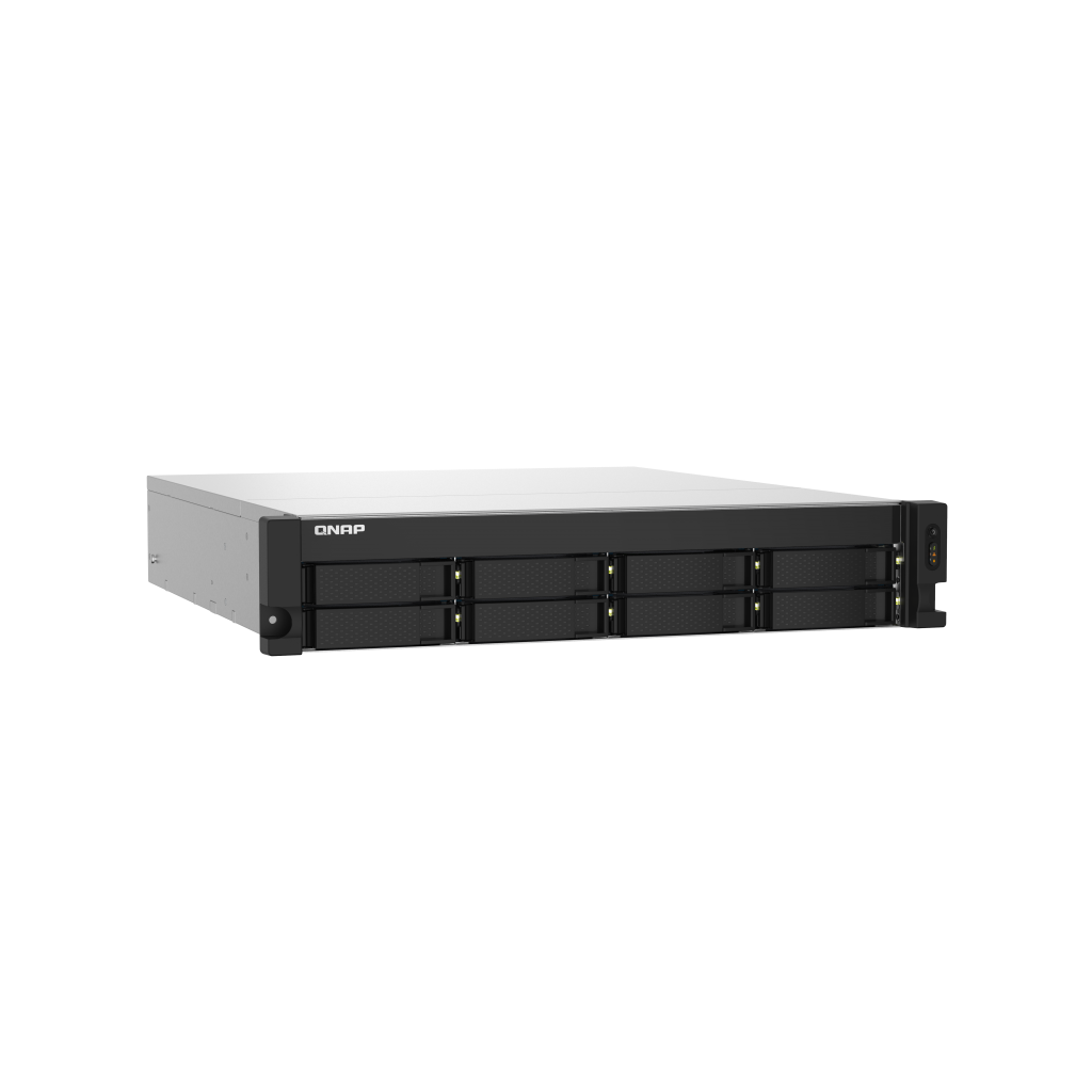 QNAP TurboNAS TS-832PXU-RP-4G, 4Gb Ram, 8xYuvalı, RACK NAS