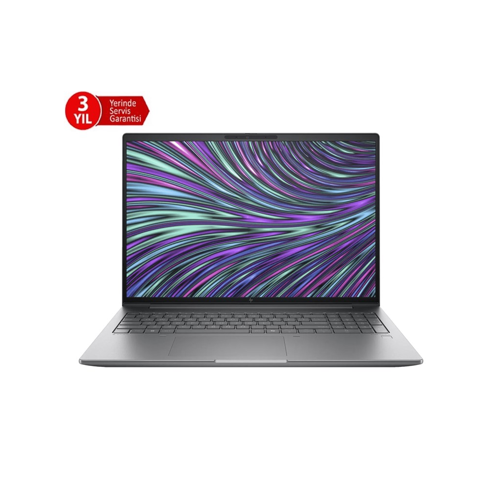 HP B30HNES, ZBook POWER 16 G1i, Ultra 7-265H 16" WUXGA IPS, 32Gb DDR5 Ram, 1Tb SSD, 8Gb Nvidia RTX 2000 ADA Ekran Kartı, Windows11 Pro, Notebook İş İstasyonu (3 Yıl Yerinde Servis)