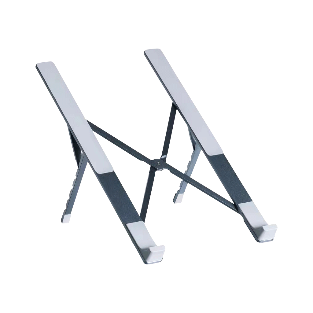 FRISBY FNC-5135ST, 10"-17.3" Notebook Standı, Taşınabilir, Katlanır, 5 Kademeli Ayarlanabilir Yükseklik, Alüminyum (Gri-Mavi)