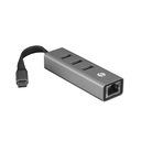 S-LINK SW-U3325, GigaBit, Type-C to RJ45, 3xUSB 3.0, Metal, Ethernet Kartı