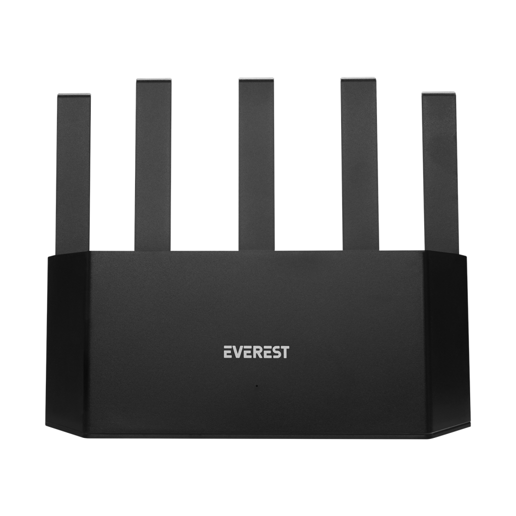 EVEREST EWR-X3000-V1, 3000Mbps, Dualband, WiFi 6, 4Port, 1Port WAN, Masaüstü, WISP, Repeater, Router, Access Point