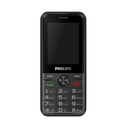PHILIPS Xenium E6500, 128Mb, Siyah, 48Mb Ram, 2,4inc Ekran, Arka Kamera, 4G Çift Sim Desteği, FM Radyo, 1700mAh Pil, El Feneri, Türkiye KVK Garantili