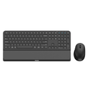 PHILIPS SPT6607B, Siyah, Türkçe Q, 2.4Ghz ve Bluetooth Kablosuz, Bilek Destekli, Multimedya Klavye Mouse Set