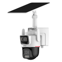 DAHUA  IPC-PTS2649C-3E3Z-4GB20, 2X 3Mpix, 2,8 Lens+3,6 Lens, WizColor, 50Mt Gece Görüşü, IP66,  Hybrid-zoom PT 4G Solar Ip Kamera