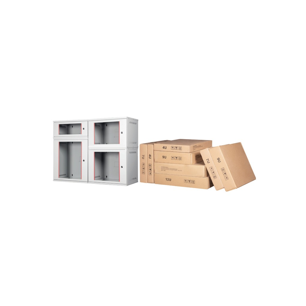 LANDE 4U 540x400 Soho Rack Kabinet (Demonte)