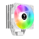 GAMDIAS BOREAS E1-410 WH, White Edition, 120mm, CPU Kule Tipi Hava Soğutma, Doğrudan Temas Teknolojisine Sahip 4 adet Gelişmiş Bakır Isı Borusu (AMD AM4-AM5 ve INTEL Tüm işlemciler ile uyumlu)