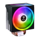 GAMDIAS BOREAS M1-610, LED Lights, 120mm, CPU  Kule Tipi Hava Soğutma, Doğrudan Temas Teknolojisine Sahip 6 adet Gelişmiş Bakır Isı Borusu (AMD AM4-AM5 ve INTEL Tüm işlemciler ile uyumlu)