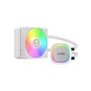 GAMDIAS AURA GL120 V2 WH, White Edition, 120mm,  RGB, 1 Fanlı, CPU Sıvı Soğutma