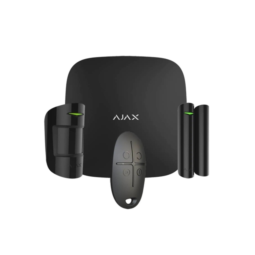 AJAX  StarterKit 4G, Kablosuz, Alarm Kiti, SİYAH