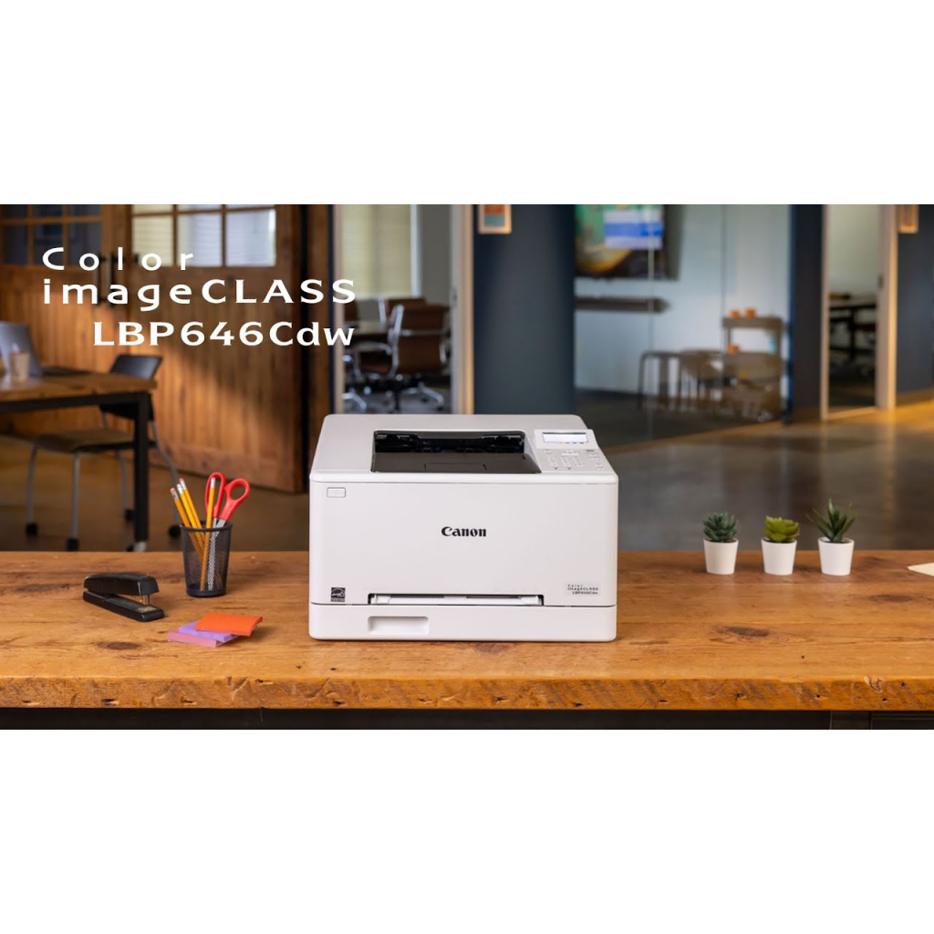 CANON  i-SENSYS LBP646CDW,  Wifi, Lan, Duplex, Renkli Lazer, Yazıcı (Dakikada 25  Sayfa) ORİJİNAL TONERLİ