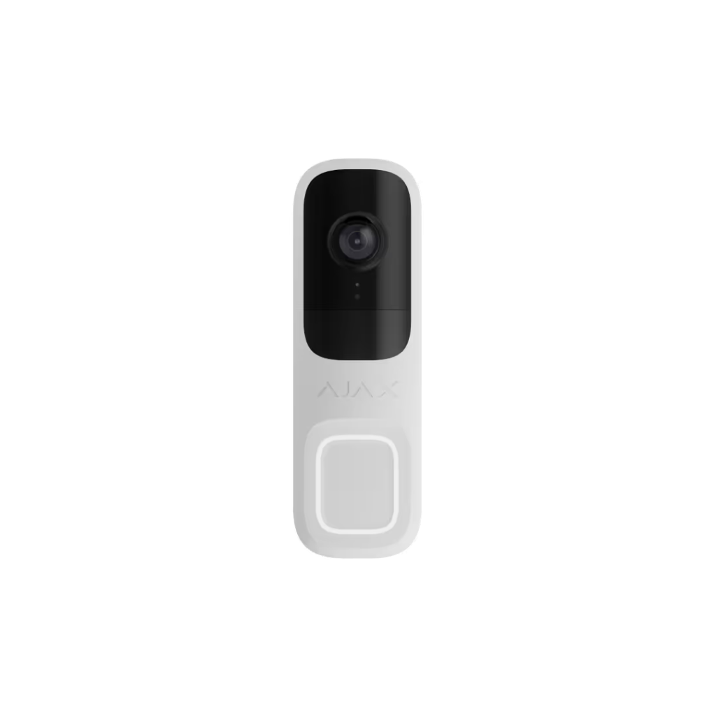 AJAX, DOORBELL, Kablosuz, Kameralı, Kapı Zili  Beyaz