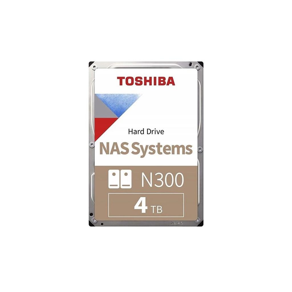 TOSHIBA N300, MN10ADA400ES, 3.5", 4TB, 512Mb 7200 Rpm, SATA3, 7/24 NAS, SERVER, HDD (Türkiye Distribütörü Garantili)