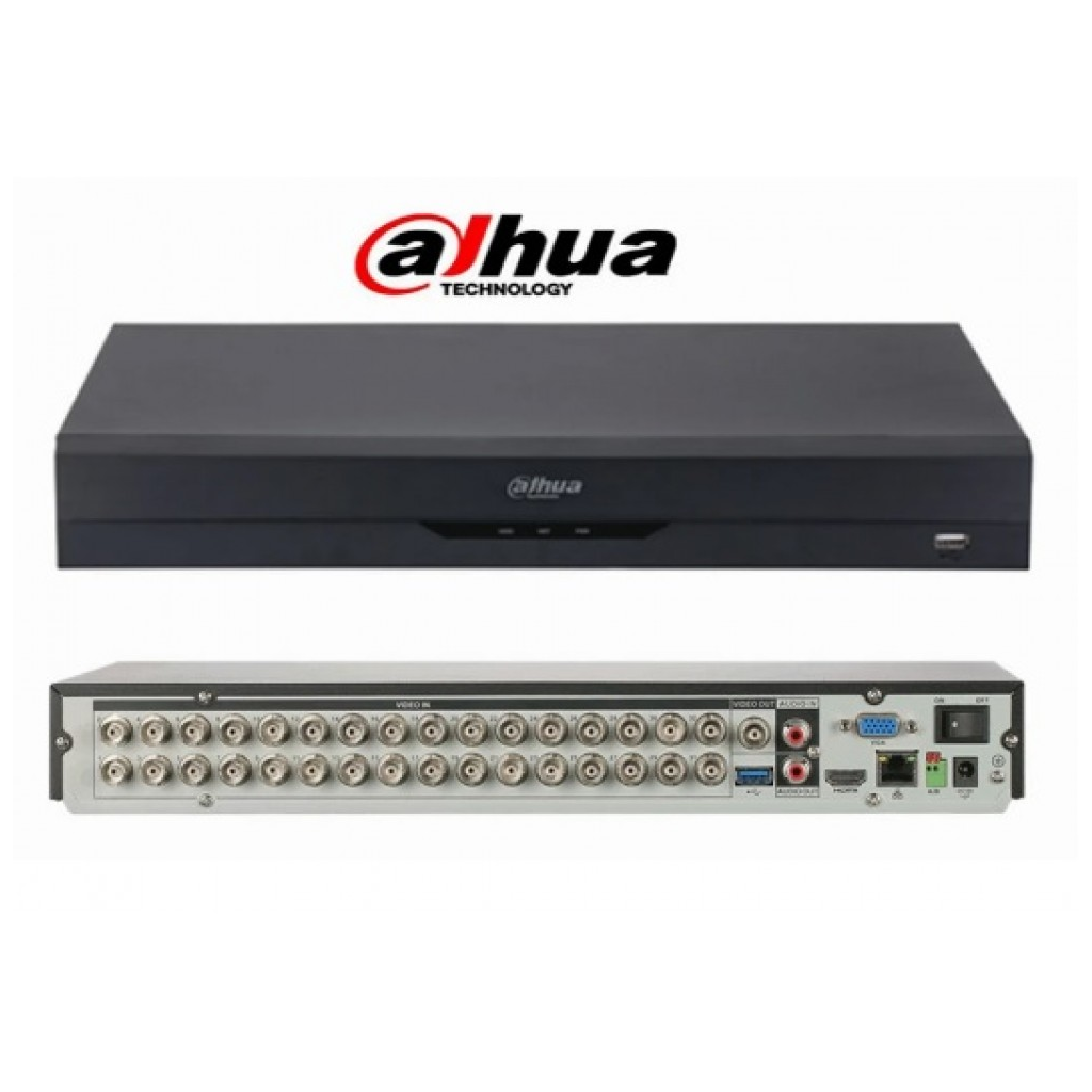 DAHUA XVR4232AN-I, 32Kanal, 2Mpix, H265+, 2 HDD Desteği, 5in1 DVR Cihazı