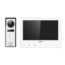 DAHUA KTA02, Analog Villa Tipi Görüntülü  İnterkom Kit, 7 inç TFT Ekran, 1,3Mp Kamera, Analog Villa Kit
