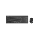A4 TECH FG2400 AIR2 Siyah, FSTYLER, 2.4Ghz Mini Kablosuz, Türkçe Q, SESSİZ Klavye Mouse Set