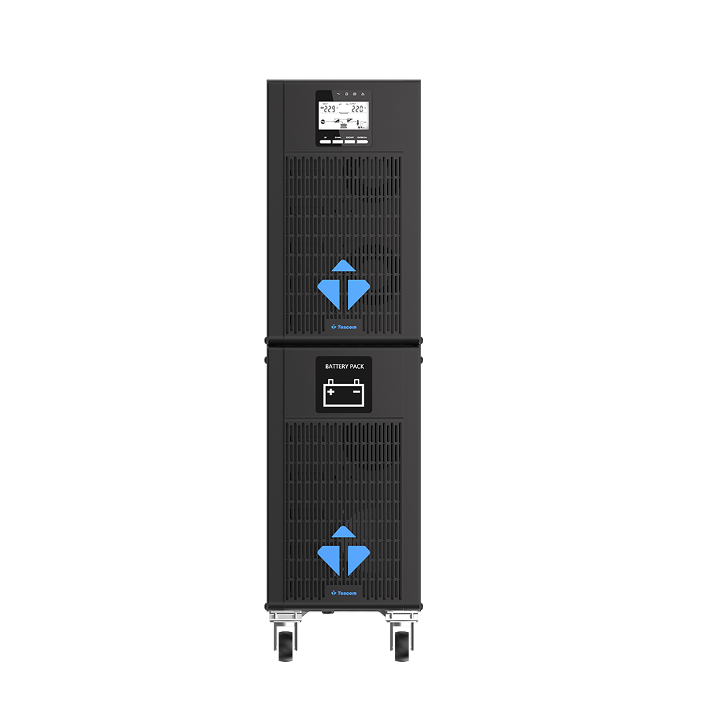 TESCOM NeoLine 110, 10 KVA Online 1F/1F UPS,  (900040127) (16x9A Akü)