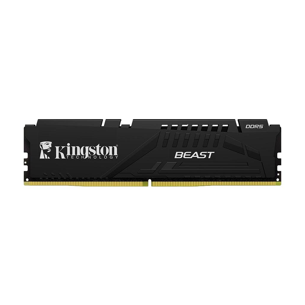 KINGSTON Beast, KF560C30BBE-32TR, 32Gb, 6000Mhz, DDR5, CL30, Desktop Gaming RAM (Soğutuculu)