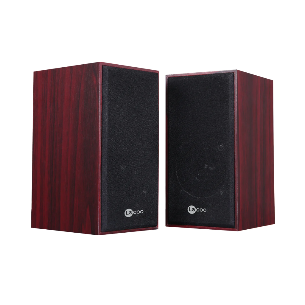 LECOO DS105, 6W, 1+1, Masaüstü, USB, Ahşap Kasa, Speaker