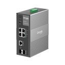 Omada IES206GPP Industrial, 6 Port Gigabit, 1Port Poe++, 3 Port Poe+, 1 Port Gigabit Combo SFP, 120W, Yönetilebilir, Endüstriyel Switch
