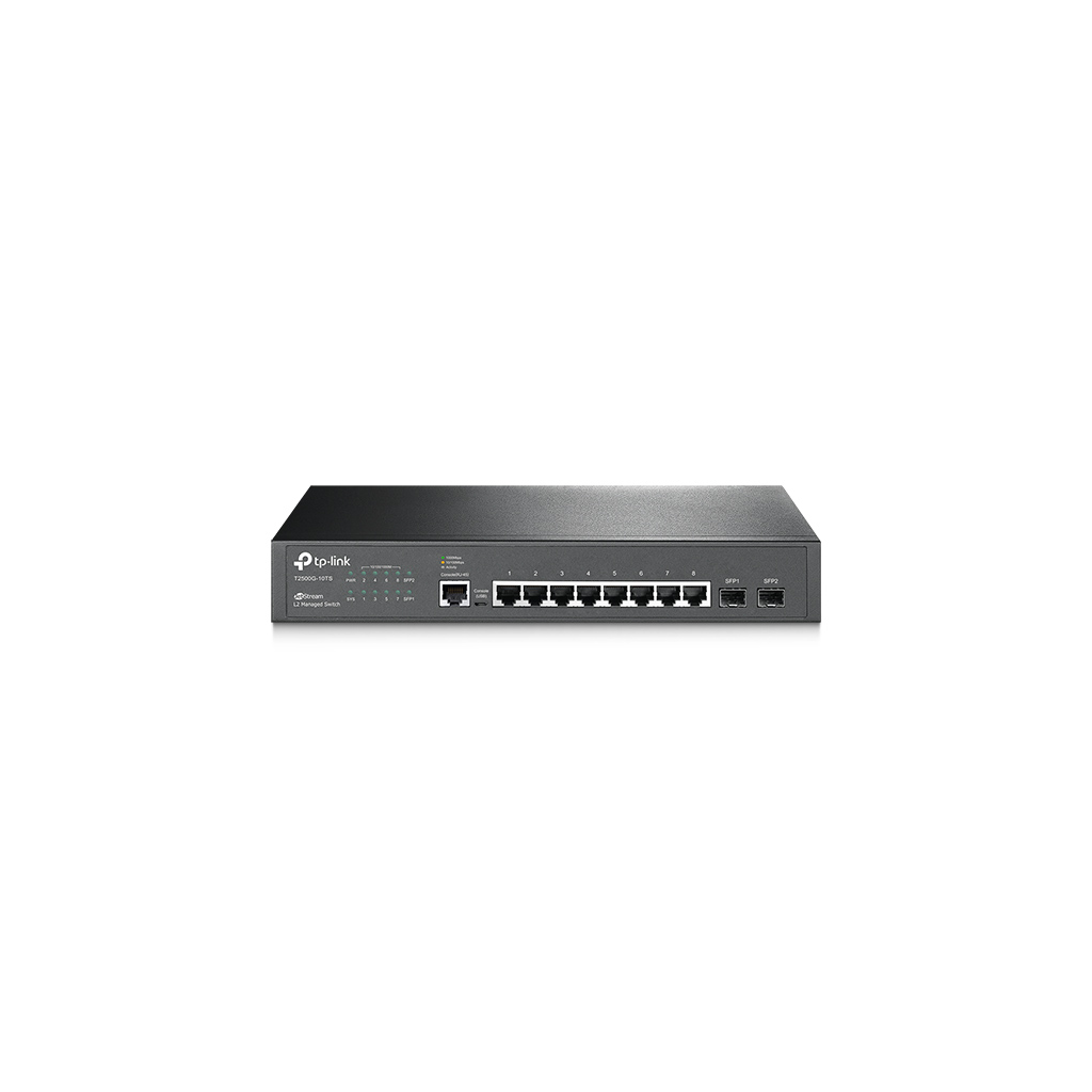 OMADA SG3210, 8 Port GigaBit, 2Port GigaBit SFP, Yönetilebilir, Rackmount Metal Kasa Switch