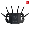 ASUS TUF-BE6500, BE6500, 3 Port, 6500Mbps, Dual Band, WİFİ 7, AiMesh, AiProtection Pro, GAMING Extendable Router