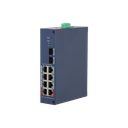 DAHUA CHS4210-8GT-110, 8 Port, Gigabit, PoE 110W, 2 Port Uplink, 2 Port SFP, Cloud Yönetilebilir, Switch