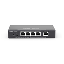 RUIJIE REYEE RG-ES205GC-P  5 Port GigaBit ,4X PoE  54W RUIJIE Colud Yönetilebilir Switch  Metal Kasa