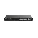 RUIJIE REYEE RG-ES118FGS-LP  18 Port, 16 Port  Megabit PoE, 120W, 2 Port Gigabit  COMBO,  Switch  Metal Kasa